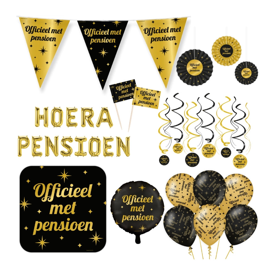 Pensioen Classy Versiering pakket - XL