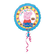 Peppa Pig Happy Birthday Ballon
