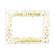 Photo frame Just Married 66x85cm opblaasbaar