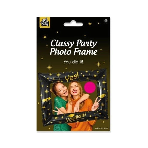 Photo frame Yes You did it goud zwart 66x85cm opblaasbaar
