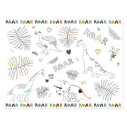 Placemats Kleurplaten Dino Roars - 6 stuks