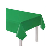 Plastic tafelkleed groen 137x274cm