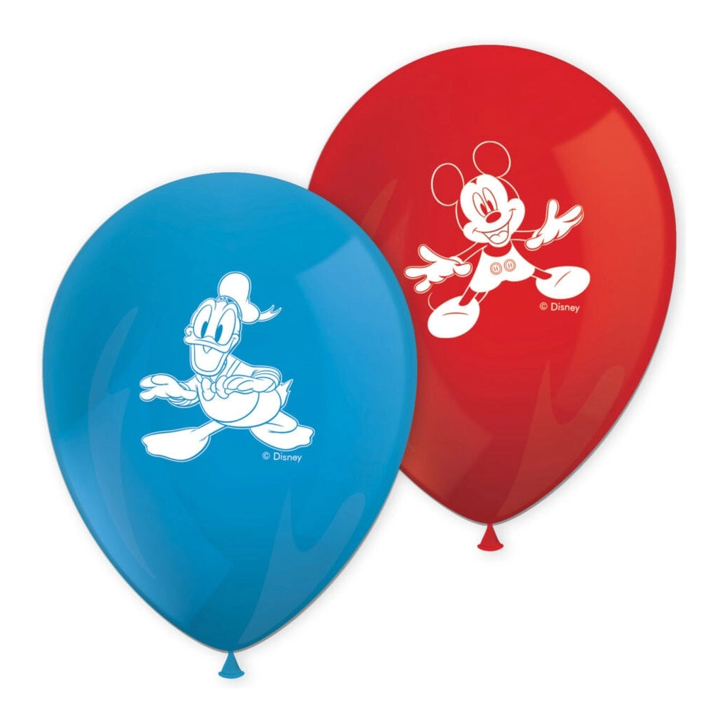 Playful Mickey Ballonnen met print