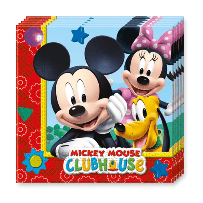 Playful Mickey Papieren servetten 33x33cm