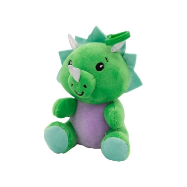 Pluche dino ballongewicht 2-in-1 – 11 cm – voor 20 ballonnen