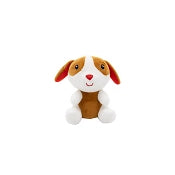 Pluche hond ballongewicht 2-in-1 – 11 cm – voor 20 ballonnen
