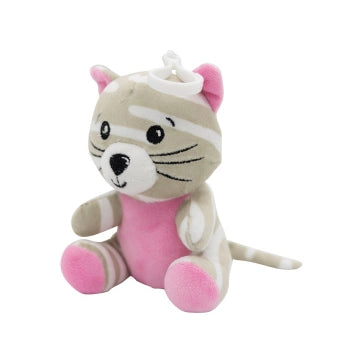 Pluche kat ballongewicht 2-in-1 – 11 cm – voor 20 ballonnen