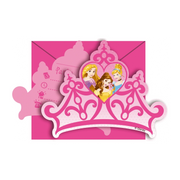 Princess Dreaming Uitnodigingen met envelop