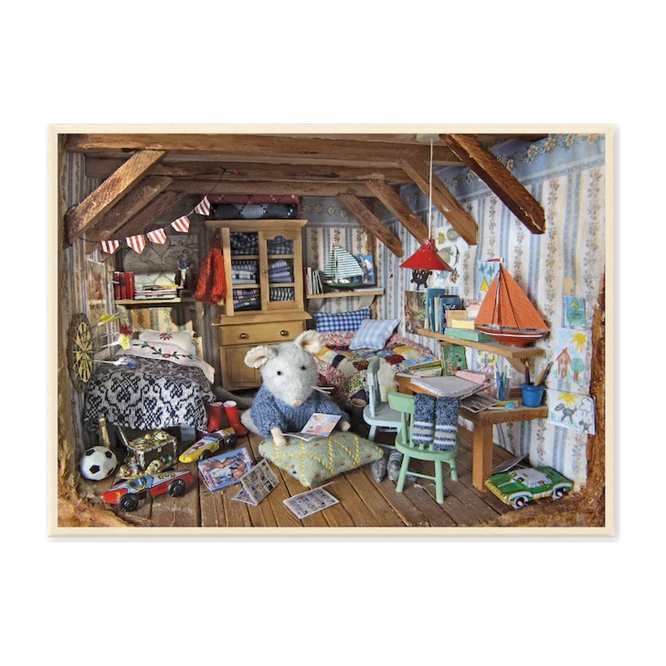 Puzzel Sam's slaapkamer (200 stukjes) Het Muizenhuis