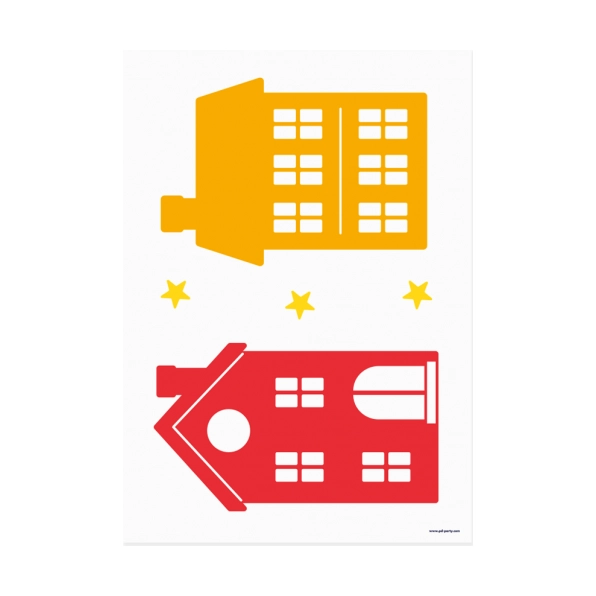 Raamstickers - Sinterklaas