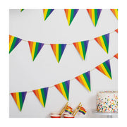 Regenboog vlaggenlijn 5 meter