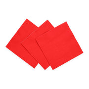 Rode servetten 3 laags 33cm 20 stuks