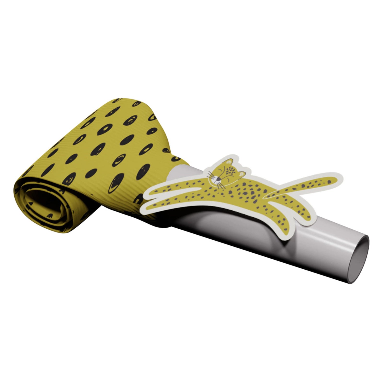 Roltongen Zoo Party 24cm - 6 stuks