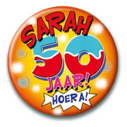 Sarah Cartoon - Button klein