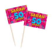 Sarah Cartoon - Cocktail Prikkers - 50 stuks