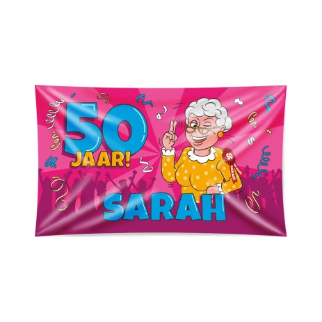 Sarah Cartoon - Gevelvlag
