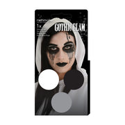 schminkset Gothic Glam zwart/zilver/wit