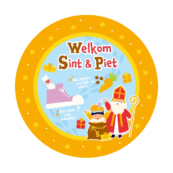 Schoenzetmat - Sinterklaas - 50cm