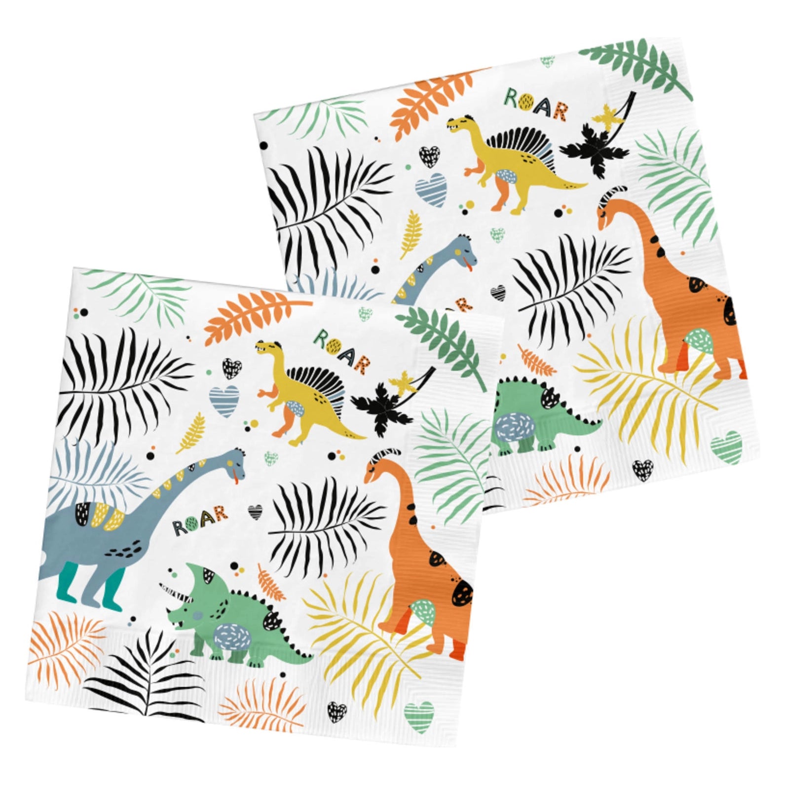 Servetten Dino Roars 33x33cm - 20 stuks