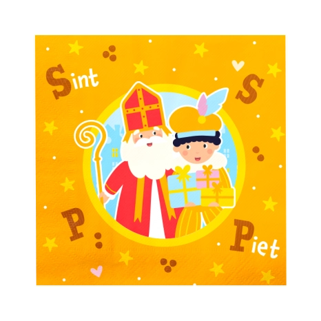Servetten - Sinterklaas 16 stuks