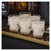 Shotglaasjes schedel - Halloween - 4 stuks