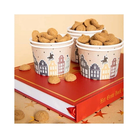 Snoepbakjes 'Welkom Sint & Piet' 250ml - 5 stuks