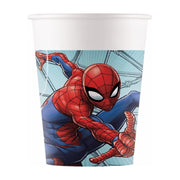 Spiderman papieren bekers 8 stuks