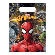 Spiderman uitdeelzakjes, 6 stuks
