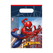 Spiderman uitdeelzakjes 6 stuks - crime fighters