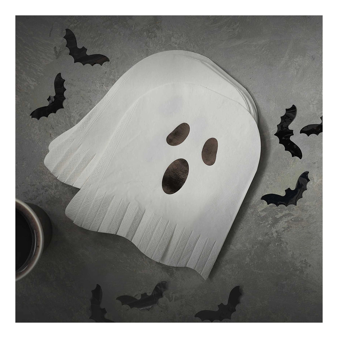 Spook servetten 16x15cm 16 stuks