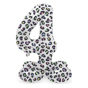 Staande Folieballon Cijfer 4 Bright Panther - 41 cm