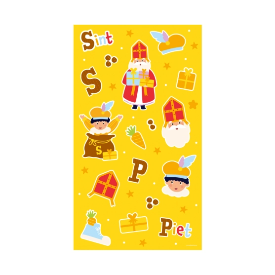 Stickers - Sinterklaas stickervellen 4 stuks