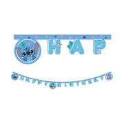 Stitch Happy Birthday slinger 200cm