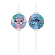 Stitch papieren rietjes 4 stuks