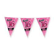 Sweet 16  - Vlaggenlijn - 10 meter