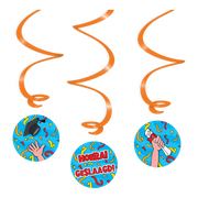 Swirl Decoratie - Geslaagd school cartoon - 3 stuks 70cm
