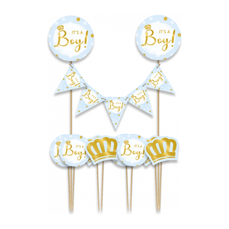 Taart decoratie It's a Boy