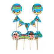 Taart decoratie Pensioen Cartoon