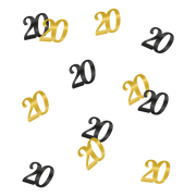 Tafelconfetti 20 jaar