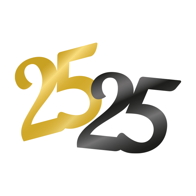 Tafelconfetti 25 jaar