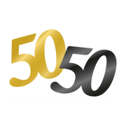 Tafelconfetti 50  jaar