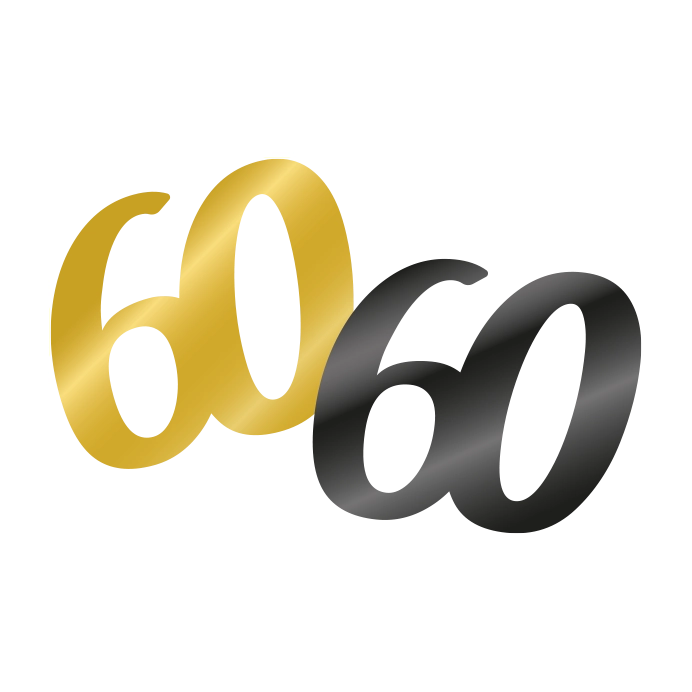 Tafelconfetti 60  jaar