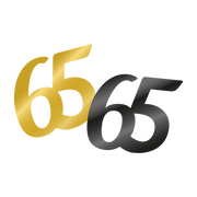 Tafelconfetti 65  jaar