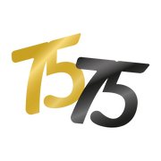Tafelconfetti 75  jaar
