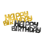 Tafelconfetti Happy Birthday