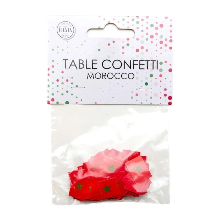 Tafelconfetti Marokko 14 gram