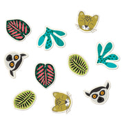 Tafelconfetti XL Zoo Party - 45 stuks - 5cm