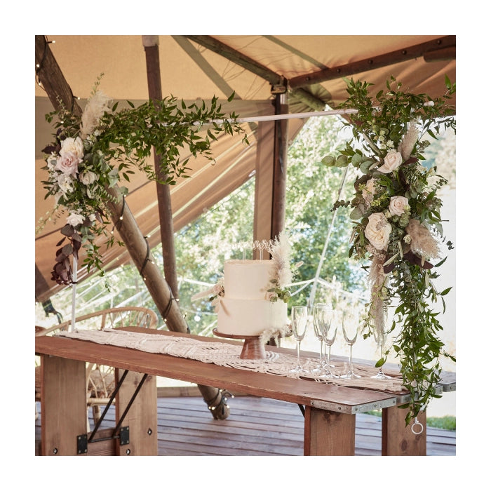 Tafelframe wit 150x76cm