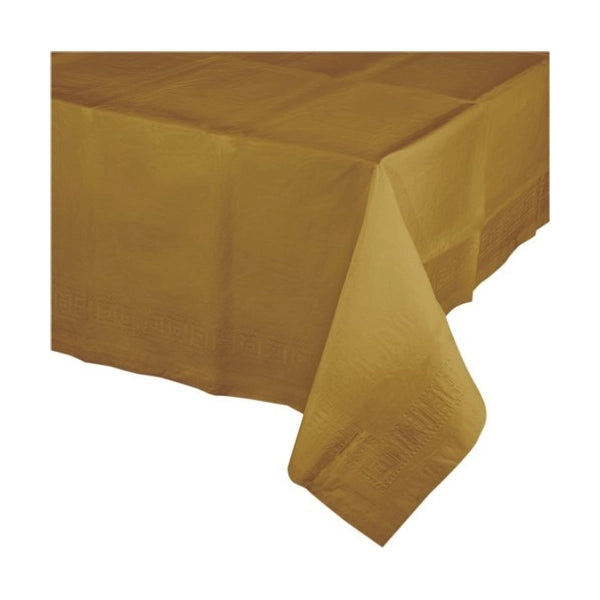 Tafelkleed glittering gold papier 137x274cm