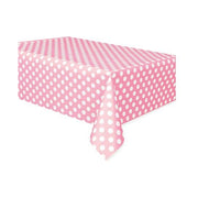 Tafelkleed Lovely pink dots 137x274cm